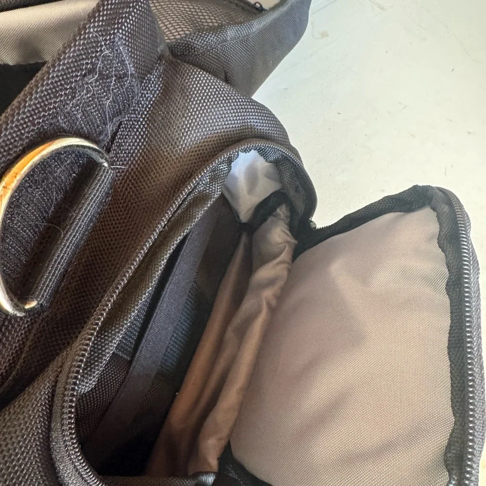 Canon Digital Camera Gadget Shoulder Bag In Black